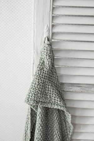 Baby hooded linen towel from AmourLinen