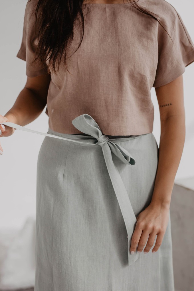 LISA top in Dusty Lavender | sale from AmourLinen