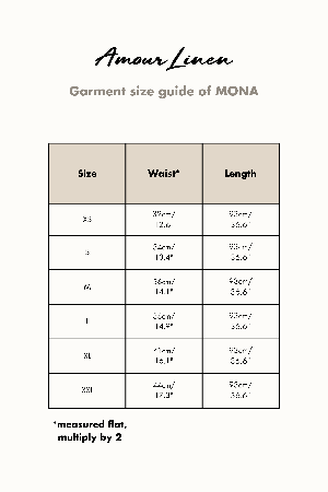Mona maxi linen skirt in Mustard from AmourLinen