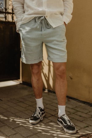 Linen shorts ARES | ARCHIVE SALE from AmourLinen