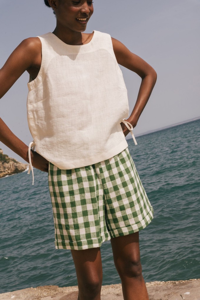Rosie top in Dusty Lavender | sale from AmourLinen