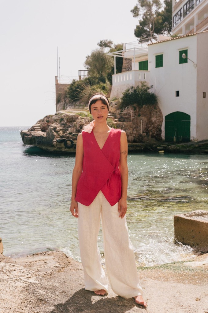BLANCA top in White | sale from AmourLinen