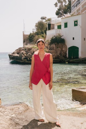 BLANCA top in White | sale from AmourLinen