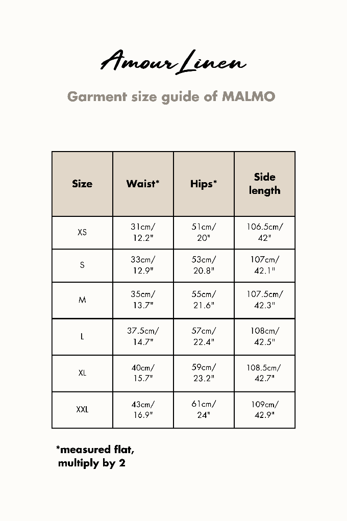 MALMO pants in Rosy Brown from AmourLinen