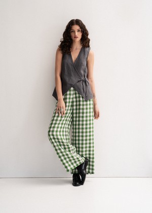 Blanca Wrap Top from AmourLinen