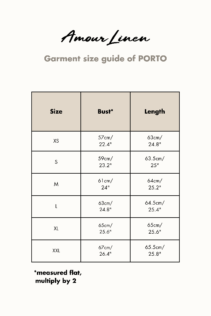 PORTO top in Terracotta from AmourLinen