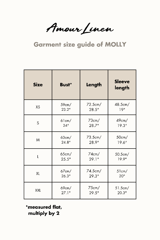 MOLLY shirt in Mustard from AmourLinen