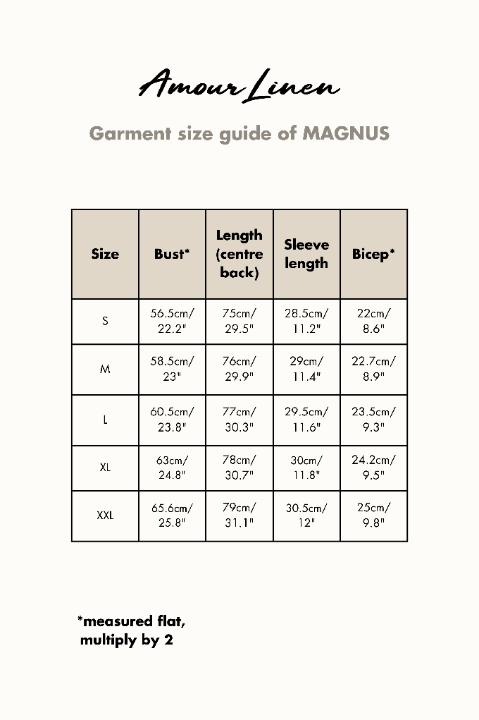 MAGNUS shirt in Dusty Lavender from AmourLinen