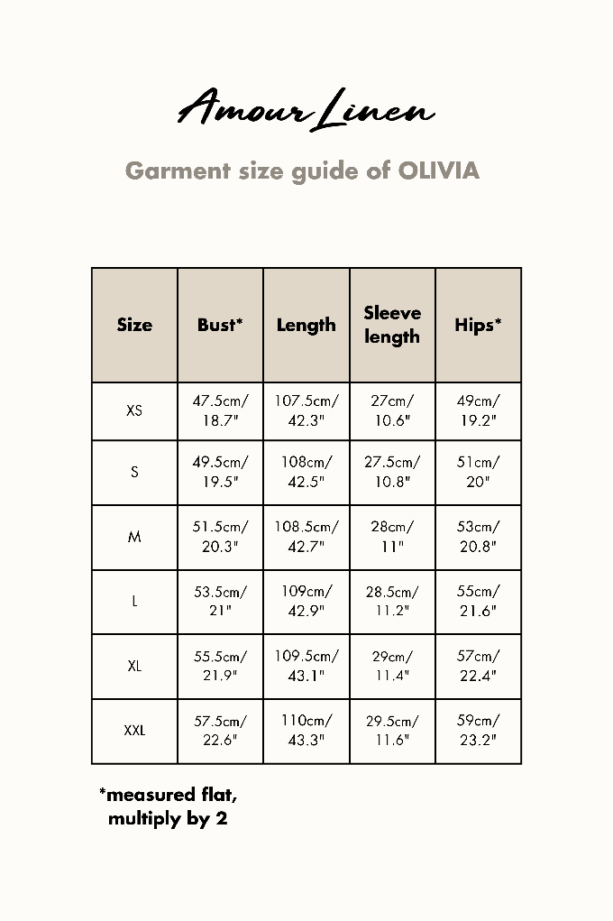 OLIVIA dress in Sage Green from AmourLinen