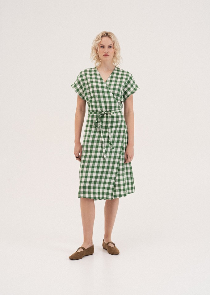 Olivia Wrap Dress from AmourLinen
