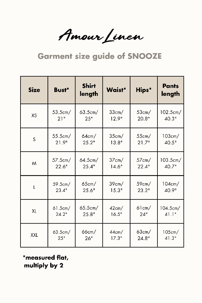 Snooze long sleeve linen pajama set in Charcoal from AmourLinen