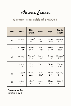 Snooze long sleeve linen pajama set in Charcoal from AmourLinen