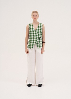 Blanca Wrap Top from AmourLinen