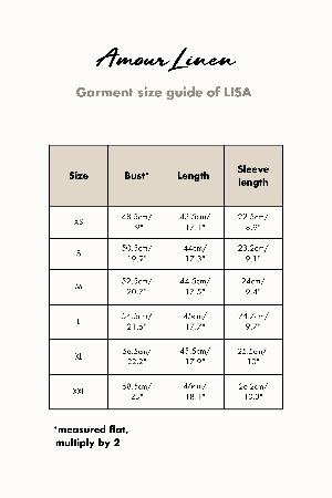 Lisa linen crop top in Rosy Brown from AmourLinen