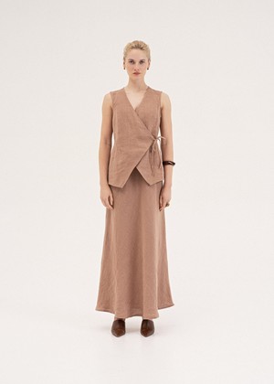 Blanca Wrap Top from AmourLinen