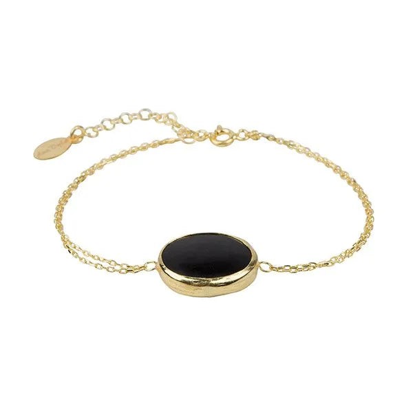 Sophia bracelet | Obsidian from Ana Dyla