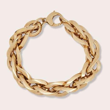 Bold bracelet 14ct gold from Ana Dyla