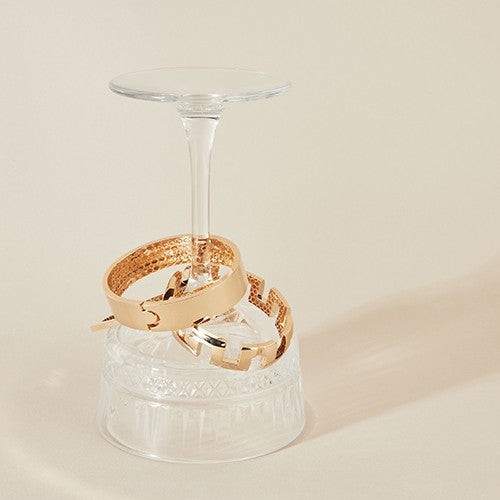 Chunky bracelet 14ct gold from Ana Dyla