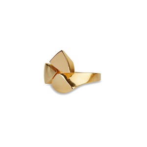 Triangle ring 14ct gold from Ana Dyla