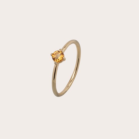 Xanthe citrine ring from Ana Dyla