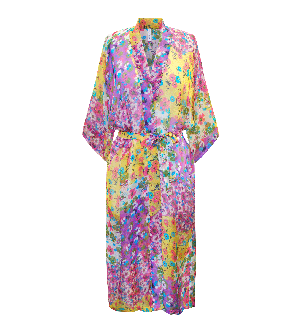 Primavera Silk Robe from Anekdot