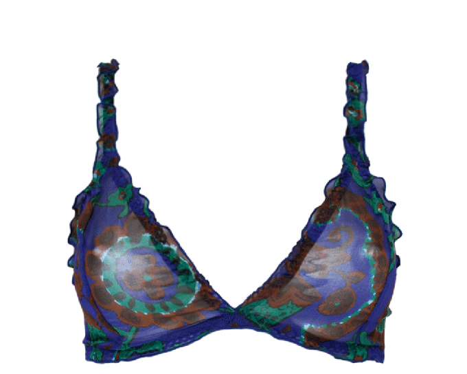 Aurora Silk Bralette from Anekdot