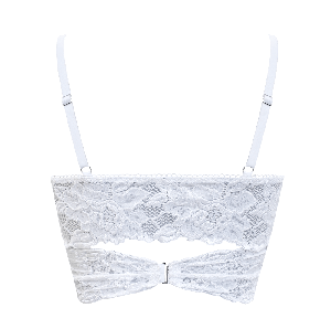 Dharma White Wrap Bralette from Anekdot