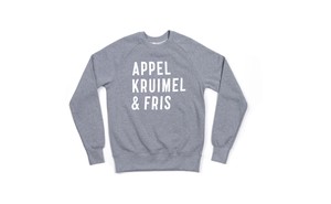 Sweater Grey Unisex – Zolang de voorraad strekt! from AppelKruimel&Fris