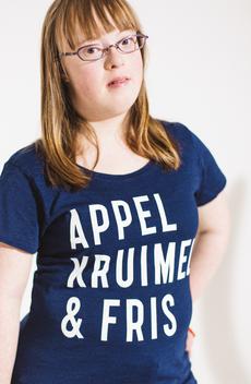 T-shirt Denim Dames – Zolang de voorraad strekt! van AppelKruimel&Fris