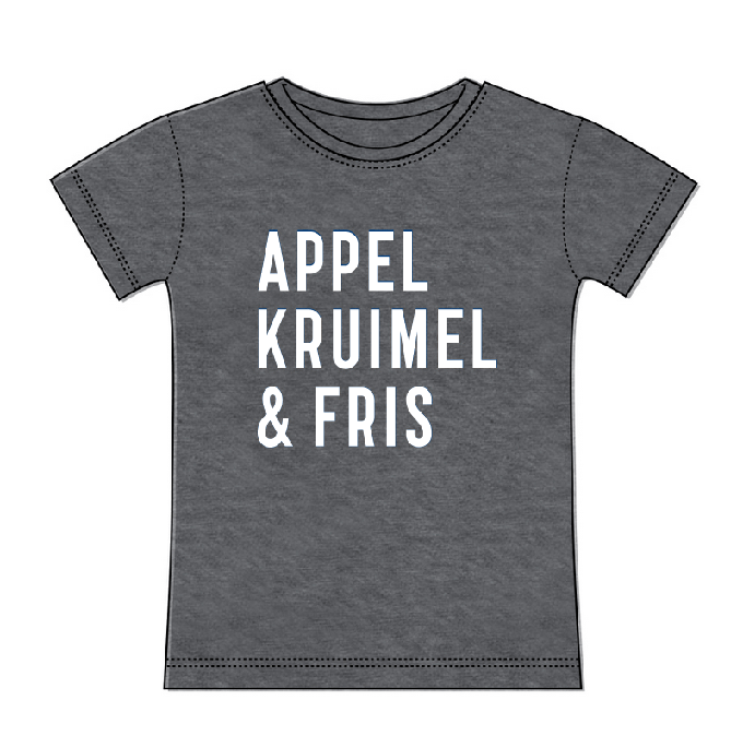 T-Shirt grey Heren – Zolang de voorraad strekt! from AppelKruimel&Fris