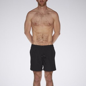 AS swimmer38 BO black with black moiré side stripe with matching polar bear embroidery from arctic seas