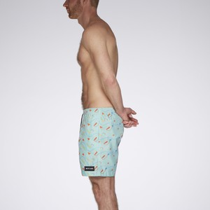 AS swimmer38 PO seatrash print teal from arctic seas