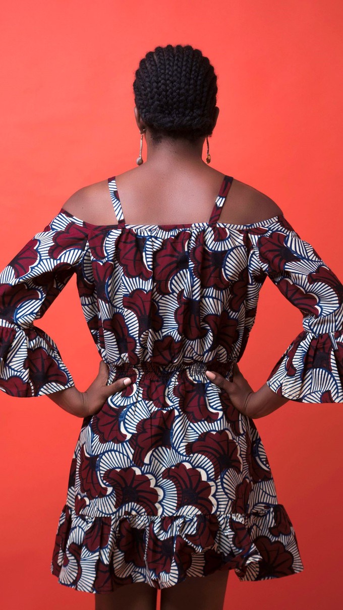 Safiya African Print Dress from Atelier D'Afrique
