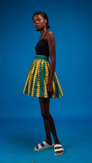 Yaasmin African Print Skirt from Atelier D'Afrique