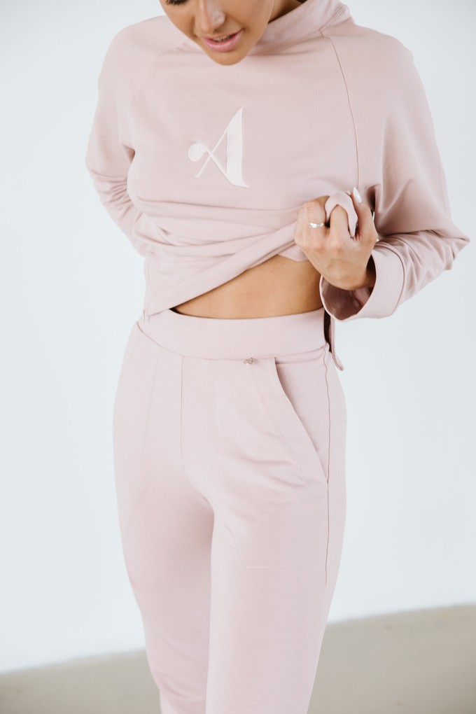 Track Pants / Misty Rose from Audella Athleisure