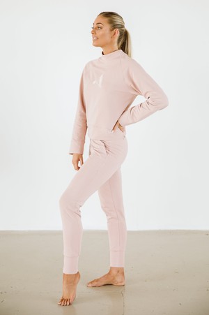 Track Pants / Misty Rose from Audella Athleisure