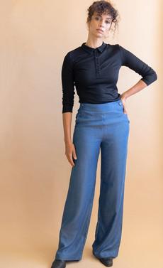 Pants Tamier blue jeans van avani apparel