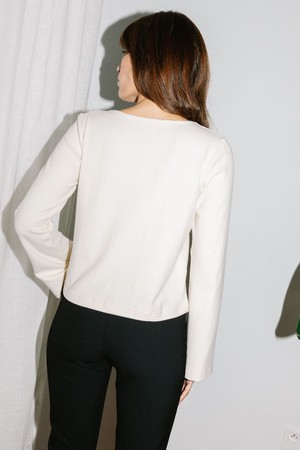 Vest Henné off-white from avani apparel