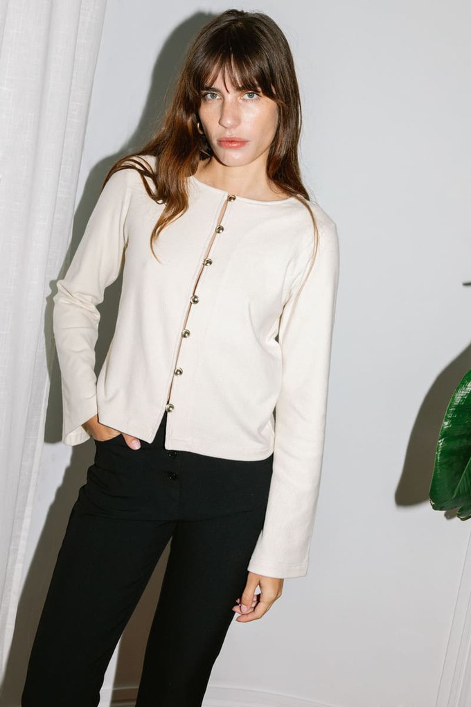 Vest Henné off-white from avani apparel