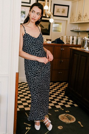 Dress Jade navy from avani apparel