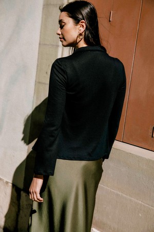 Top Mélisse black from avani apparel