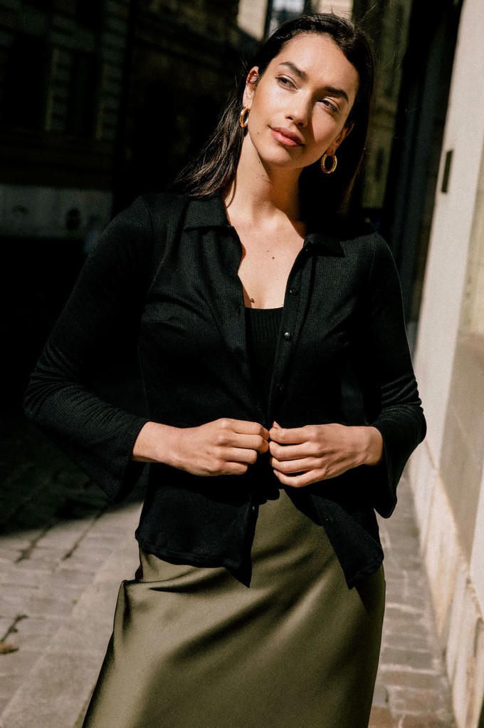 Top Mélisse black from avani apparel