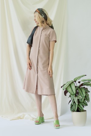 Melanie | Shirt Dress with short sleeves in rose from AYANI