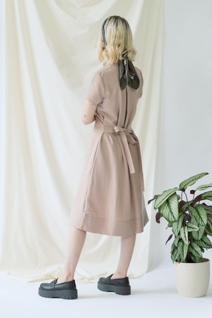 Melanie | Shirt Dress with short sleeves in rose from AYANI