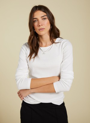 Krystea Luxe Crew Neck Top from Baukjen