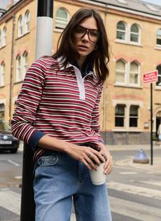 Esra Organic Cotton Polo Top via Baukjen