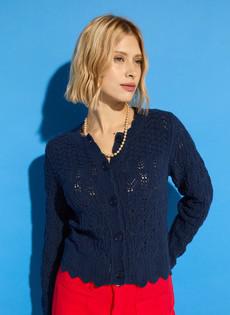 Ursula Ecotec Cardigan via Baukjen