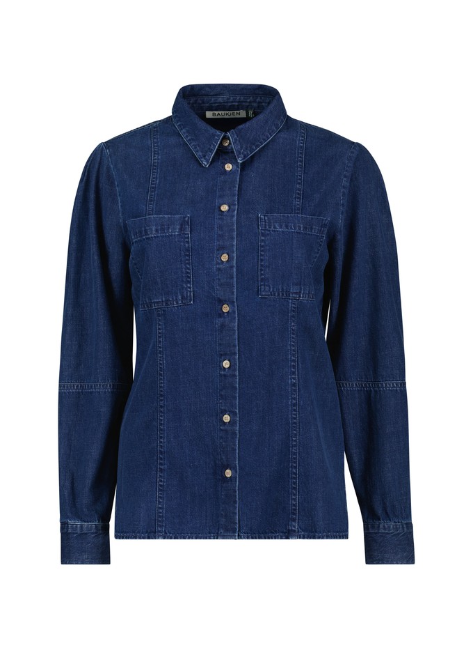 Damaris Organic Denim Shirt from Baukjen