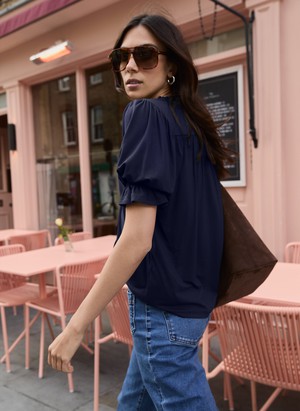Noa Short Sleeve Blouse from Baukjen