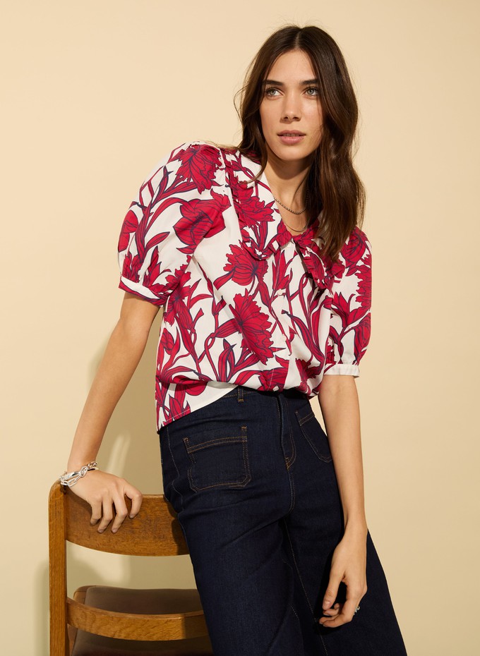 Rosana Organic Cotton Collar Blouse from Baukjen